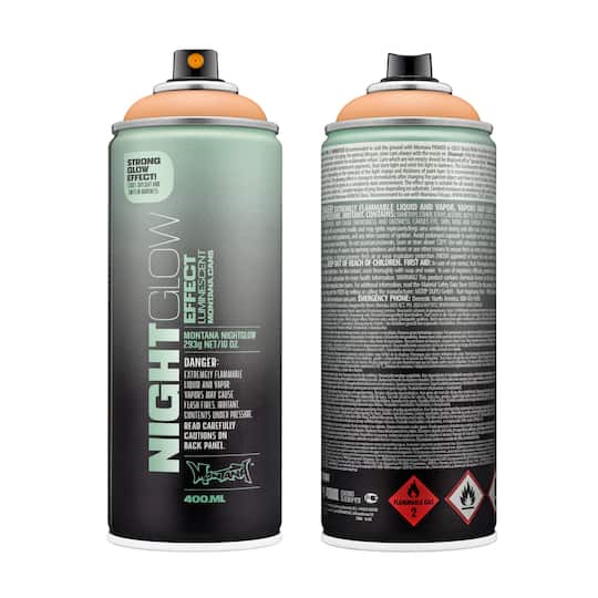 Montana Luminescent Orange Night Glow Effect Spray Paint Michaels Montana Luminescent Orange Night Glow Effect Spray Paint Michaels
